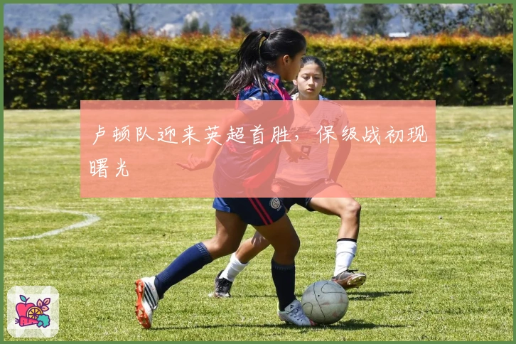 卢顿队迎来英超首胜，保级战初现曙光